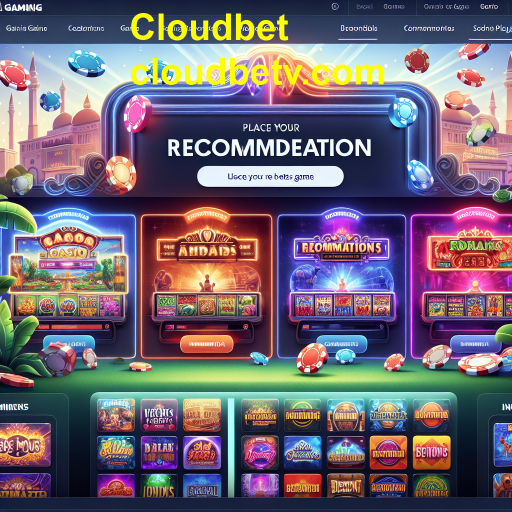 Descubra a Categoria 'Indicação' no Cloudbet: Jogos Personalizados para Você